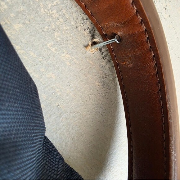 Fossil Men's Buckner Briefcase Backpack Blue 16x12x3 - Picture 4 of 13